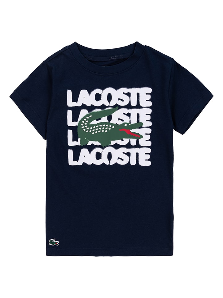 Lacoste Kids Shirt in Dunkelblau - 140