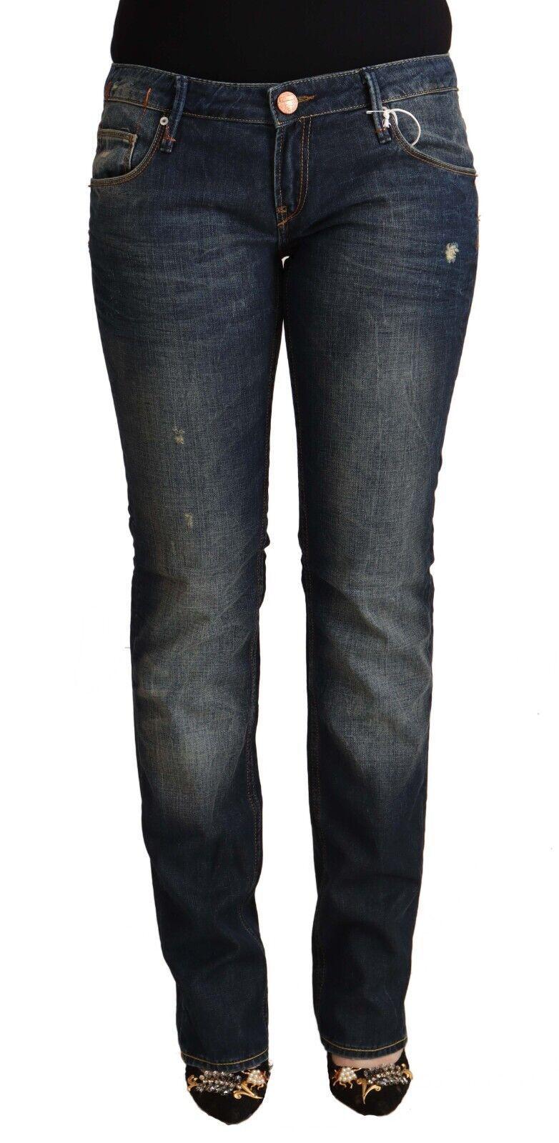 Gerade geschnittene, verwaschene Jeans