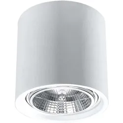 Wandleuchte Wandstrahler Weiß Modern Keramik H 11 cm Wohnzimmer Esszimmer