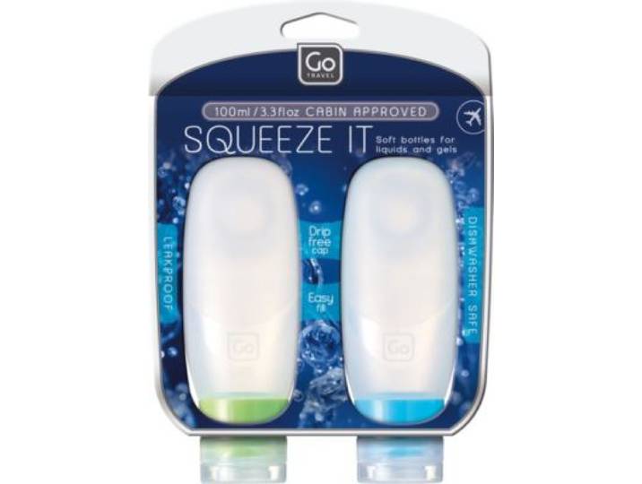 Go Travel - Bouteilles Cabine Mini Pour Cabine Souples X2