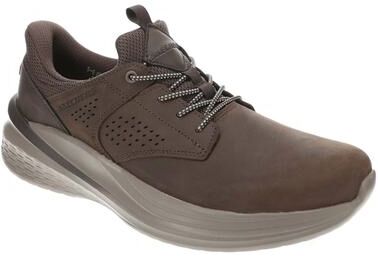 Skechers USA Slade 2.0-Encore (Men's) Casual Shoes in Cocoa, Size 12 M, Leather/Memory Foam