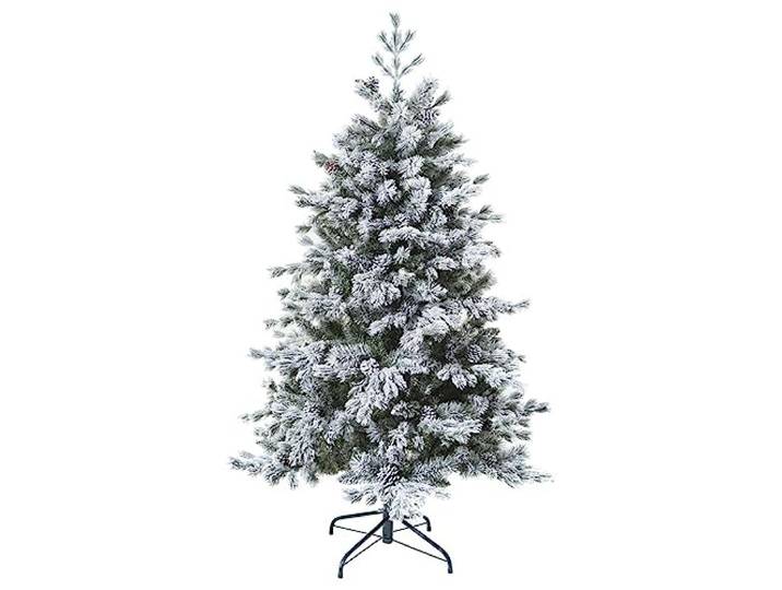 FEERIC CHRISTMAS - Sapin de Noël Artificiel Vert floqué enneigé qualité Premium H 180 cm Collection Yukon
