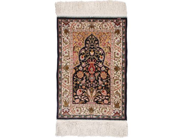 Hereke Seide Teppich 39x58 Handgeknüpft Orientteppich Seide