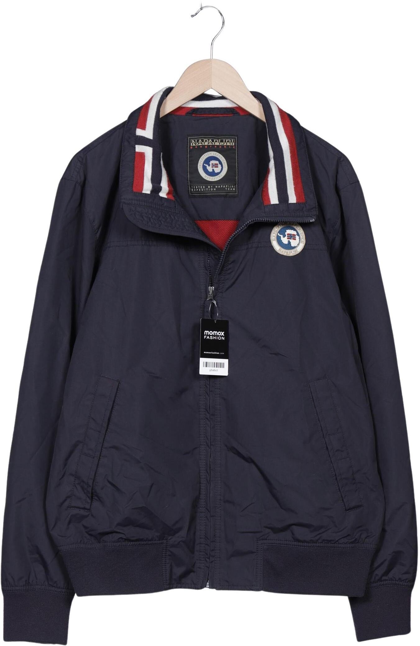 Napapijri Herren Jacke, Marineblau, Gr. Xxl, Synthetik - Second Hand