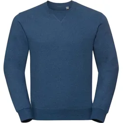 Russell Herren Authentic Melange Sweater Sweatshirt R-260M-0 ocean melange 3XL