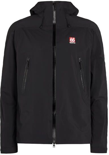 66°North Mens Snaefell Shell Jacket, Black