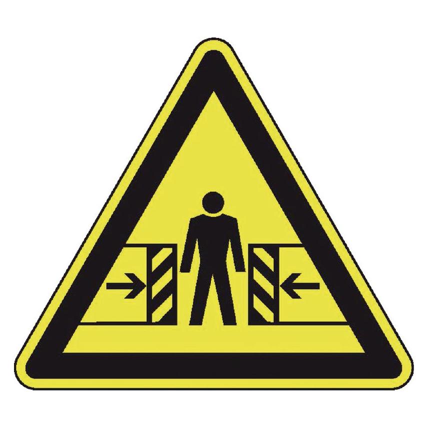 BRW Warnschild Quetschgefahr - 20 cm (21.0265)