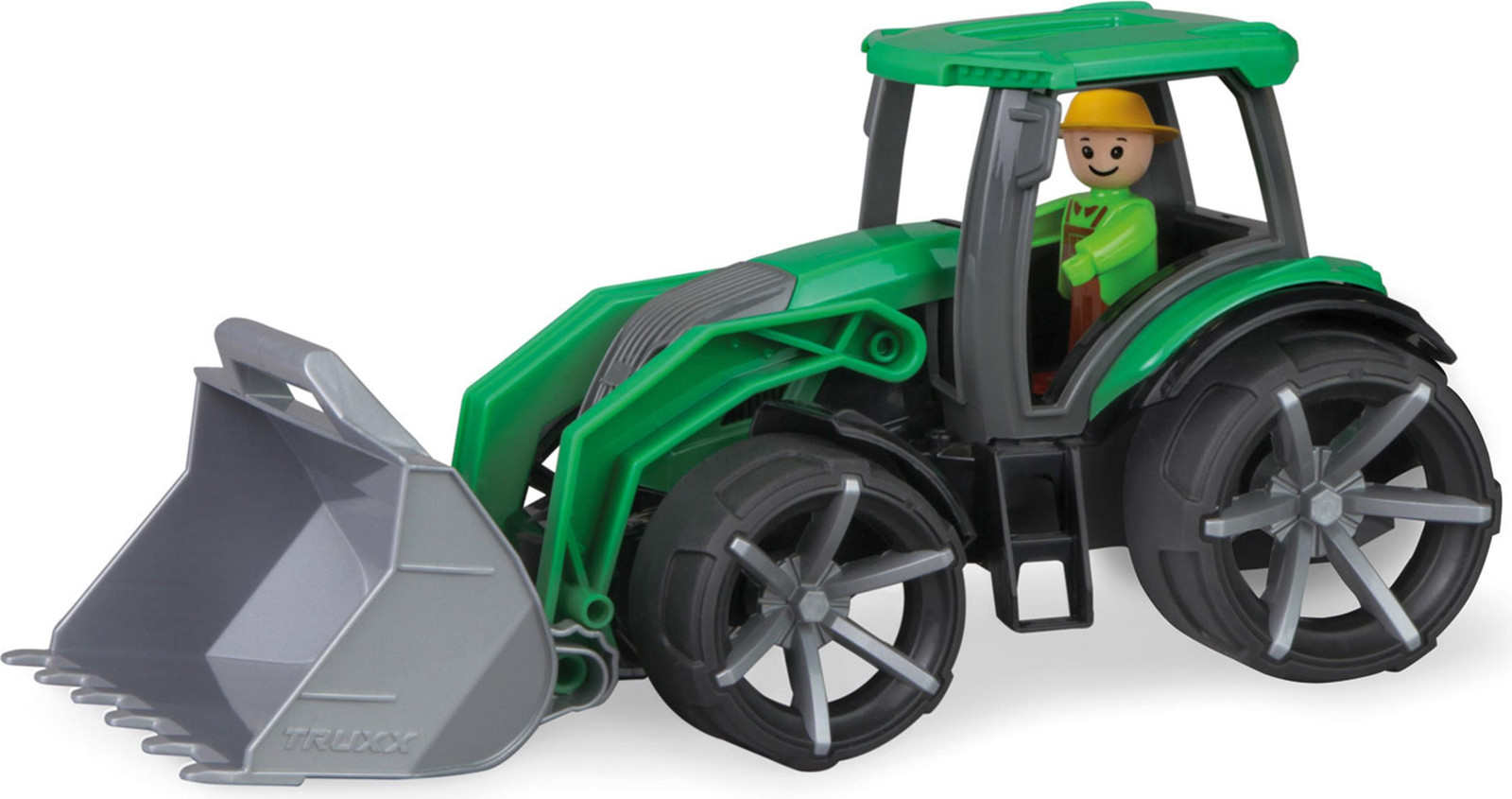 Lena TRUXX SM04537 Tractor met Tijgerprint in Groen en Grijs