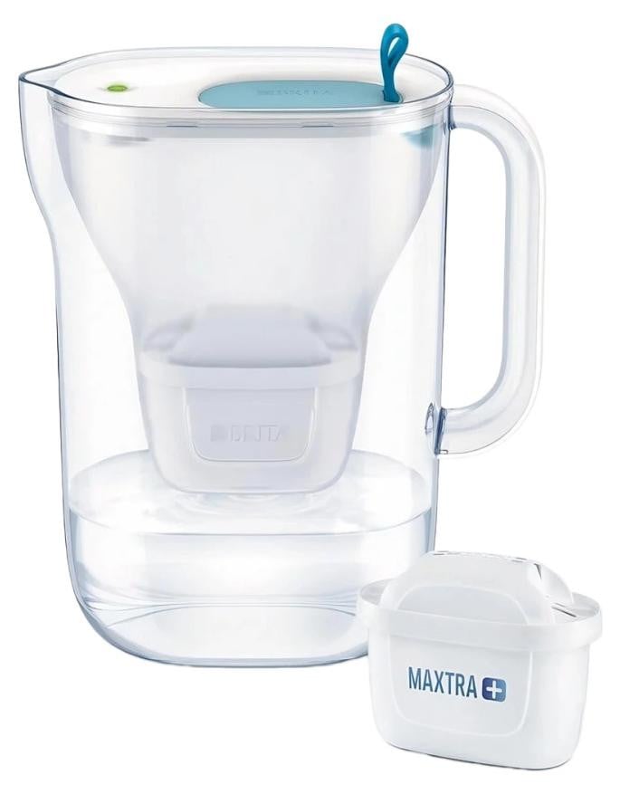 BRITA Style Cool Blue Waterfilterkan 2,4 liter met BRITA Maxtra PRO All-in-1 waterfilter