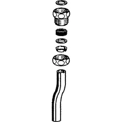 Hansa Kaltwasserrohr 170 mm, 59905125 59905125