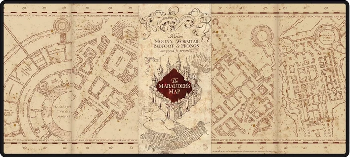 Harry Potter: Marauder's map - Gaming-Pad