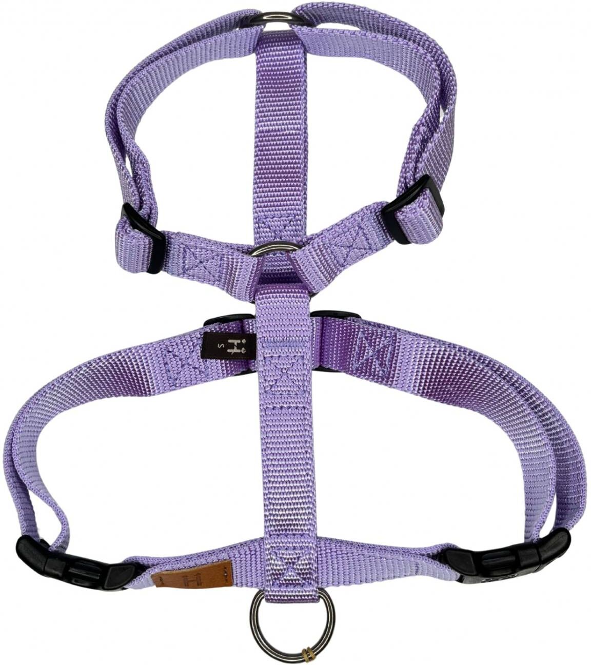 Haqihana Pettorina ad H per Cani Lavanda in Nylon SL (torace 50-75cm)