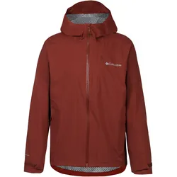 Columbia Trailborne 2.5L Hardshelljacke Herren | Gr. XL | rot - rot