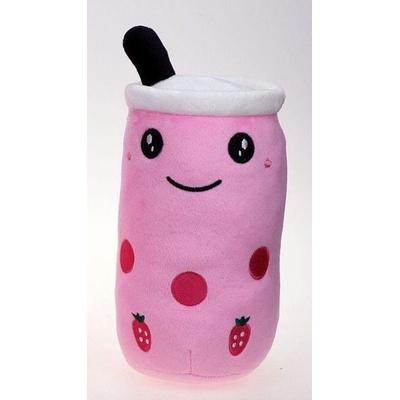 Bubble Tea Boba Plüsch rosa, 20cm