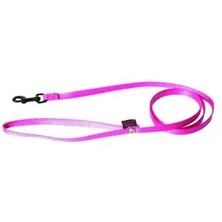 Martin Hondenriem Nylon Roze (XS, Hund, Spazieren), Halsband + Leine