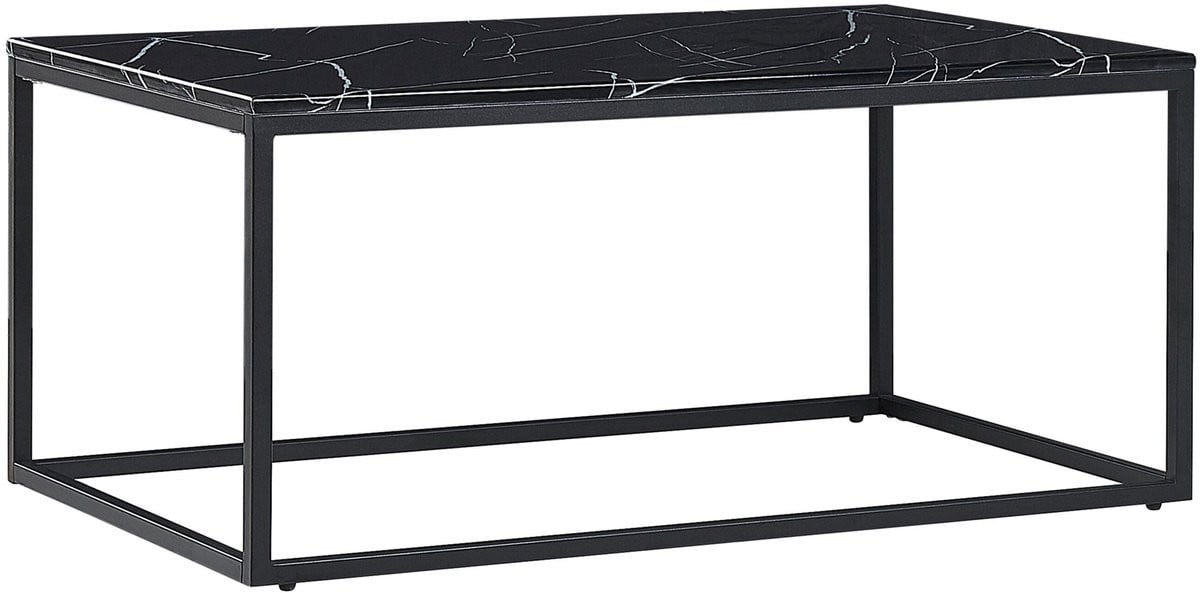 Beliani Salontafel Delano Zwart MDF