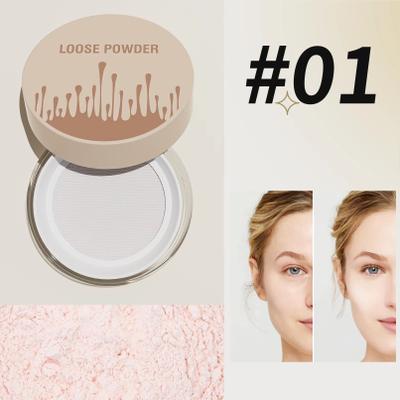 Inspired Finds 5 Color Loose Setting Powder Pore Blurring Matte Face Powder Long Lasting Makeup Finish translucent Veil