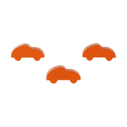 Halmakegel.com Sportwagen - Auto - 25x11x8mm - orange 256026