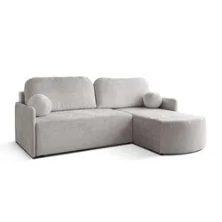 ECKSOFA BLISS mit Schlaffunktion und Bettkasten Harmony 80
