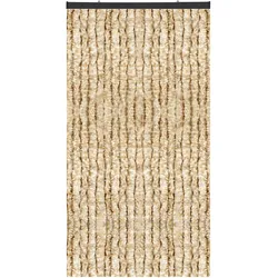Arsvita Flauschvorhang 56x185 Meliert beige - weiß