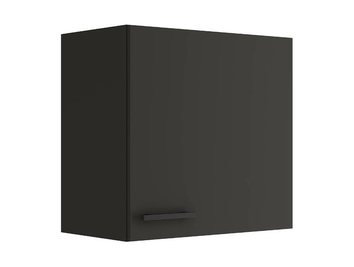 Armoire suspendue 60cm Gris/Anthracite mat