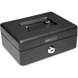 Rapesco, Geldkassette, Geldkassette, Breite: 250 mm, schwarz