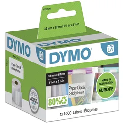 DYMO® Original Etikett für LabelWriterTM, Vielzweck - weiss -  wiederablösbar, 1 x 1.000 Etiketten