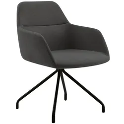 Schaffenburg Besucherstuhl »Serie 129« schwarz, 47 cm
