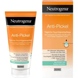 2x Neutrogena, Gesichtscreme, Anti-Pickel tägliche Feuchtigkeitspflege (50 ml, 24h Creme)