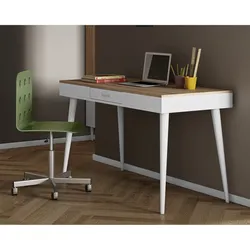 TemaHome »Horizon« Schreibtisch Weiß 134x76x59 cm