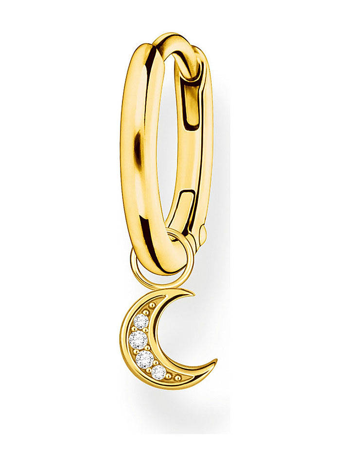 Thomas Sabo Vergold. Creole mit Edelsteinen - onesize