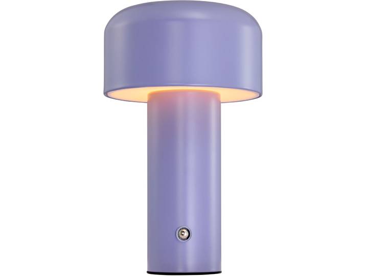 Tischlampe Beppa grauviolett H 21 cm 180 lm - LED- LED Energiesparlampe