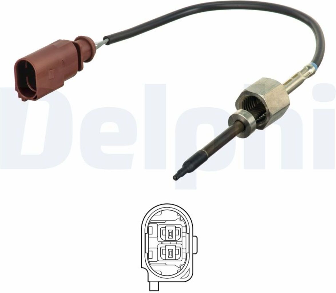 Sensor, Abgastemperatur DELPHI TS30262