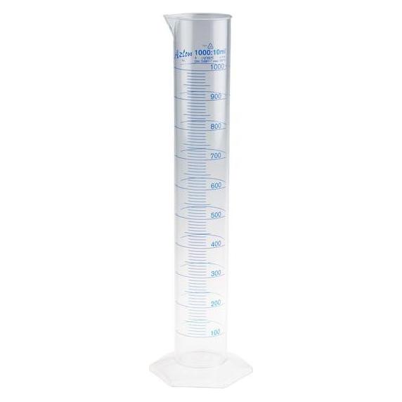 RS PRO TPX measuring cylinder Class A 1000ml (CTA1000P)