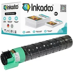 Inkadoo, Toner, Toner kompatibel zu Ricoh 888312 / TYPE 245 Toner, schwarz Schwarz (BK)