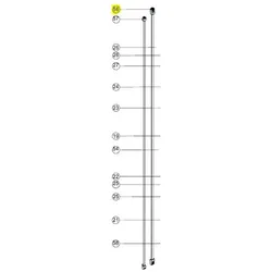 Numatic 220592 Steuerleitung 8-adrig x 1,5m für TT455 Numatic Zubehör und Ersatzteile für TT455