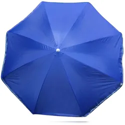 Westerholt Strand Sonnenschirm 180cm blau 1278-01