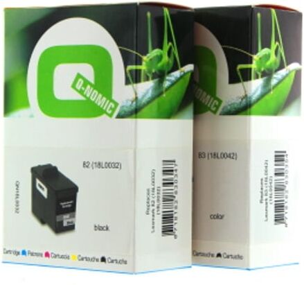 Q-Nomic Pack 82 (negro) + 83 (tri-color)