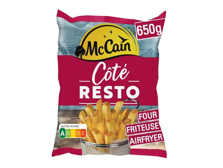 MCCAIN Frites Côté Resto 650g