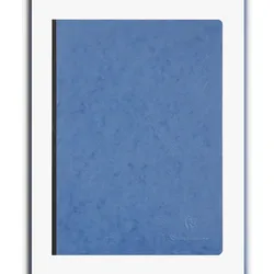 Clairefontaine 5x Notizbuch AgeBag A4 Leinen blanko 96 Blatt - Blau 791404C