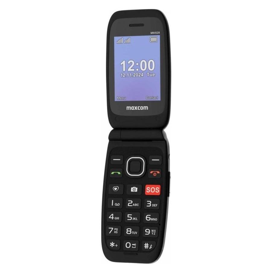Smartphone MaxCom MAXCOM mobile phone for seniors MM828 L 4G black (2.40") (59618208)
