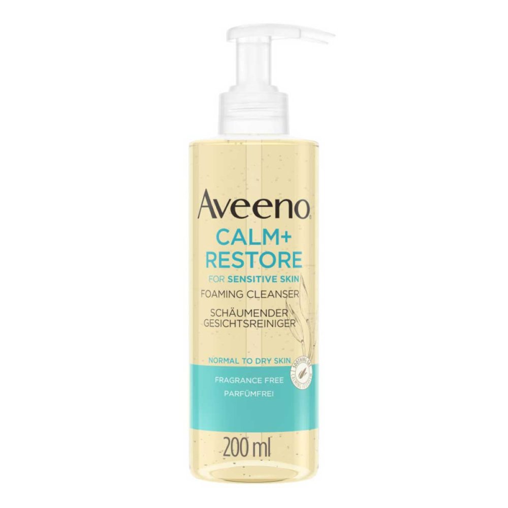 Kenvue Germany GmbH (OTC) Aveeno Calm+ Restore Schäumender Gesichtsreiniger 19822124