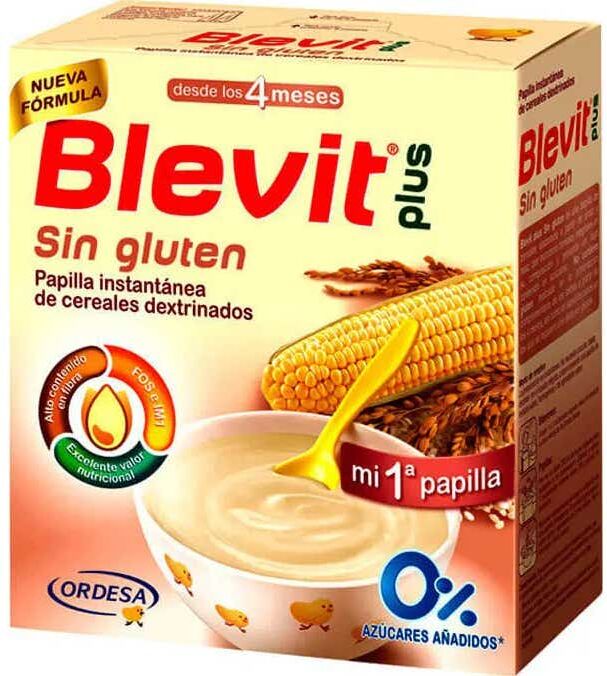 Blevit ® Plus Cereales Sin gluten 600 g