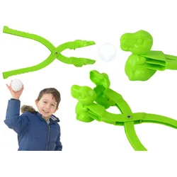 Schneeerzeuger Schneeballmaschine Grun Dinosaurier