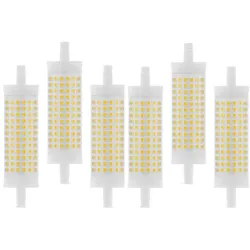 6er Pack OSRAM Leistungsstarke R7s LED Lampen 118 mm 19W wie 150W neutralweißes Licht 4000K