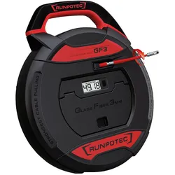 Kabeleinziehsystem GF3 mit Meterzähler für Rohr-Ø 10-50mm, in 30 m RunpoTec