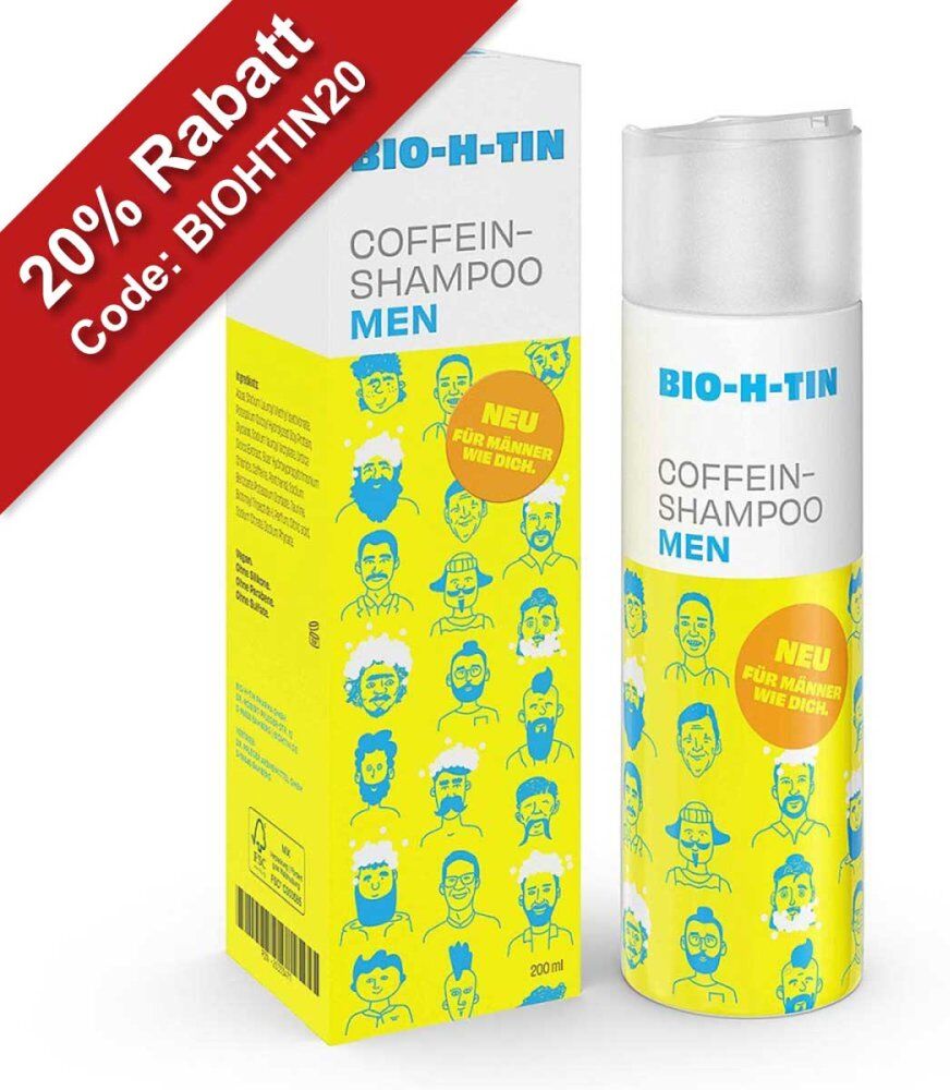 BIO-H-TIN Coffein-Shampoo Men 200ml