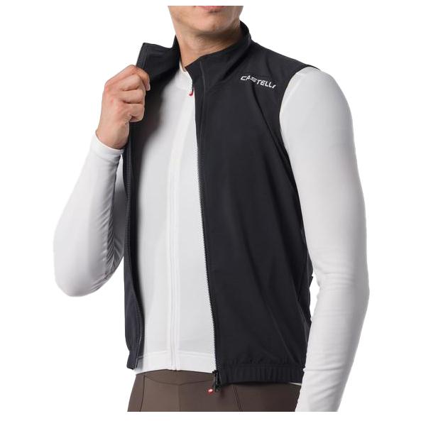 Castelli - Espresso 2 Vest - Velogilet Gr M grau