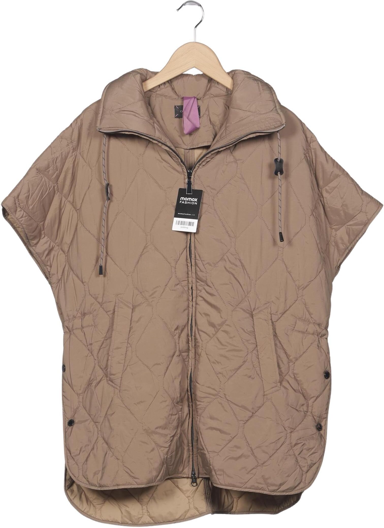 Comma Damen Jacke, Beige, Gr. S, Synthetik - Second Hand
