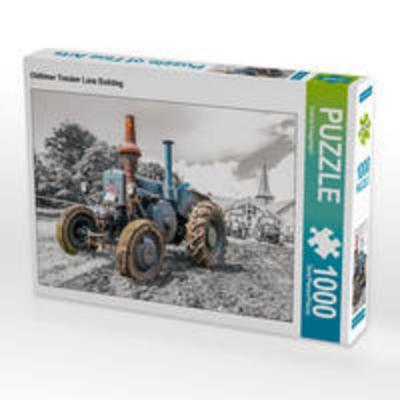 CALVENDO Puzzle Oldtimer Trecker Lanz Bulldog 1000 Teile Lege-Größe 64 x 48 cm Foto-Puzzle Bild von Andrea Dreegmeyer